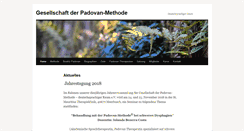 Desktop Screenshot of padovan-gesellschaft.de